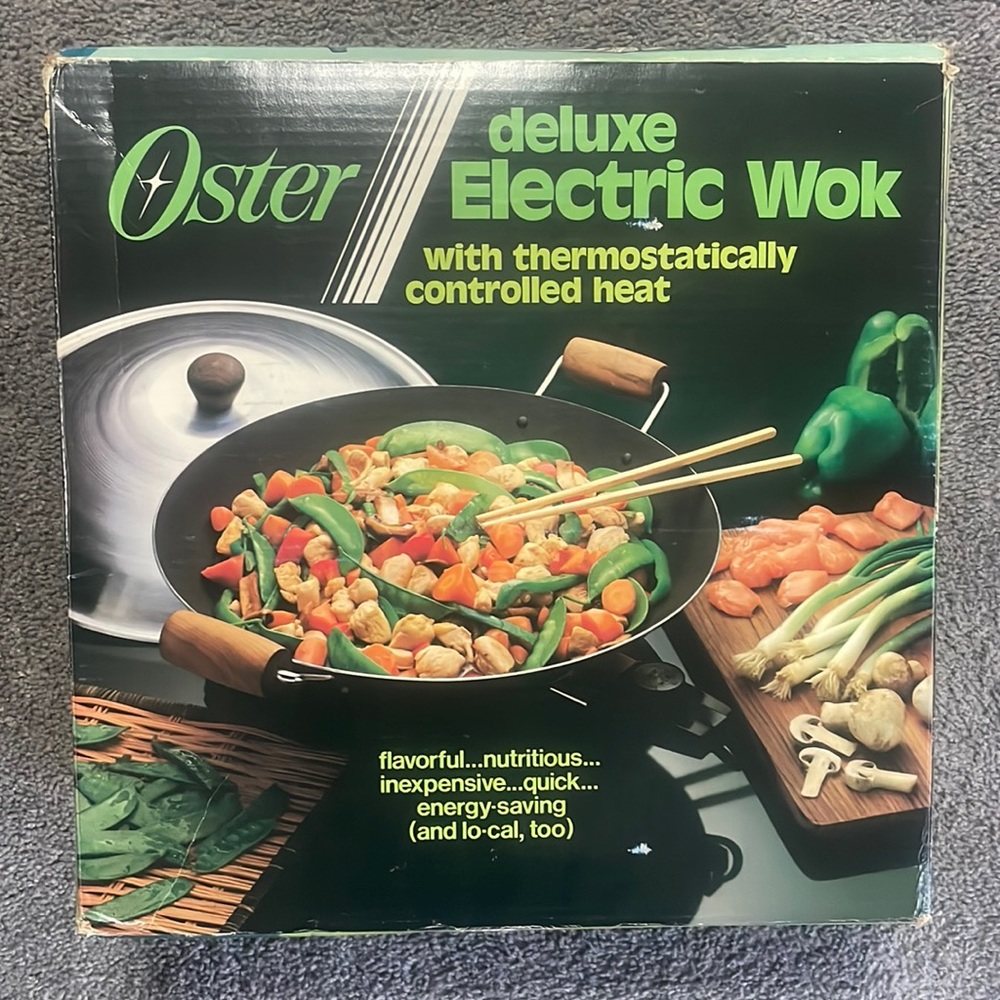 Deluxe Electric Wok